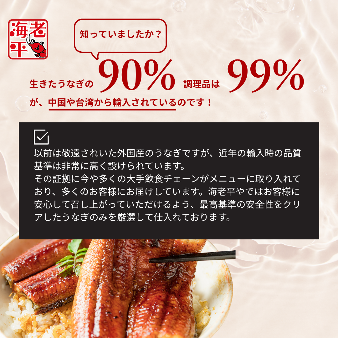 うなぎの生産地についての説明