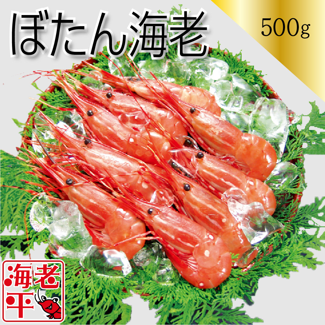 刺身用ぼたん海老 ｜500g - 海老平や直売所