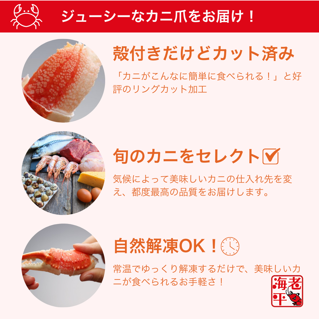 カニ爪の基本情報について