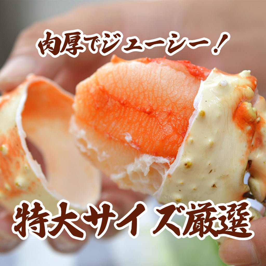タラバガニ爪（ボイル）｜1kg｜8~12個入り